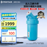 滨特尔（pentair）大白瓶前置过滤器 全屋家用自来水过滤器 前置净水器大蓝瓶 中央净水机大流量大胖瓶高精度 【10寸大蓝瓶】包安装