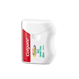 高露洁（Colgate）进口全效牙线 微蜡薄荷细滑扁线剔牙线签清牙缝异味不易断 薄荷含蜡扁线50mx1 裸装
