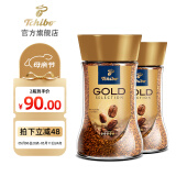奇堡（TCHIBO）奇堡咖啡0糖0脂健身冻干速溶纯黑咖啡粉200g 金选200g