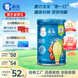 嘉宝（GERBER）混合蔬菜谷物高铁米粉  6月龄混合口味辅食米糊250g