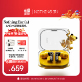 NOTHING Ear (a)  运动蓝牙耳机真无线主动降噪HIFI 苹果安卓通用IP54防水长续航 黄色