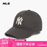 MLB帽子男女软顶棒球帽虞书欣明星同款运动鸭舌帽3ACP6601N-50CGS-F