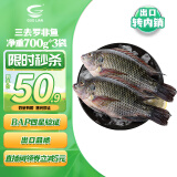 GUO LIAN国联水产 三去罗非鱼6条/4.2斤 鲷鱼 海鲜鱼类 源头直发