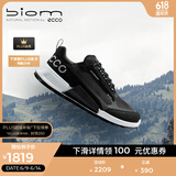 爱步（ECCO）BIOM 2.1运动鞋男 休闲鞋男鞋透气户外运动鞋跑鞋 健步山地823814 黑色/磁石灰/黑色82381460568 45