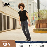 Lee726标准直脚轻薄黑灰色男牛仔裤凉凉裤 黑色 31 