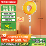 长虹（CHANGHONG）取暖器家用小太阳电暖器电暖气取暖烤火炉落地电热两档调节速热倾倒断电可摇头DN-XJ08