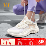 361°运动鞋女夏季网纱透气户外徒步跳绳休闲跑步鞋子女682322205F-2