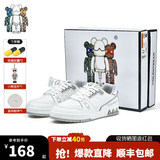 暴力熊（VIOLENTBEAR）男鞋夏季新款透气低帮板鞋休闲运动鞋子潮鞋百搭女鞋情侣鞋轻奢潮 白灰色 41