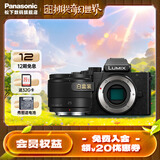 松下（Panasonic）G100D 微单/单电/无反数码相机 专业收音 翻转自拍Vlog-L相机 学生相机 内置三个麦克风 G100D单机+【25mmF1.7】单镜头定焦