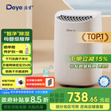 德业（Deye）除湿机/抽湿机 除湿量12升/天 家用轻音地下室干衣机除湿器 母婴养宠 银离子抗菌DYD-B12A3