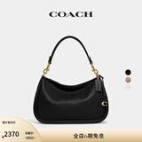 蔻驰（COACH）【专享直降】CARY系列女士经典标志斜挎包复古单肩包夏季女包 B4/黑色