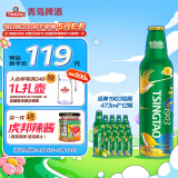 青岛啤酒（TsingTao）经典1903 四季常青款 铝瓶 473ml*12瓶 整箱装