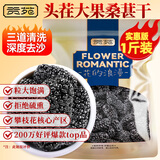 贡苑 精选臻品桑葚干500g特级大果免洗黑桑葚桑葚子水果干吃泡水喝的
