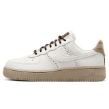 耐克NIKE缓震板鞋女空军一号 AIR FORCE 1 运动鞋 FV3700-112帆白36.5