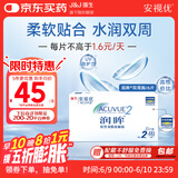 强生（Johnson） 安视优 进口 隐形眼镜 润眸 两周/双周抛 6片装475度