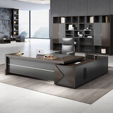 圣黎老板桌椅总裁办公桌组合办公室大班台经理主管桌  1.8*0.8米桌