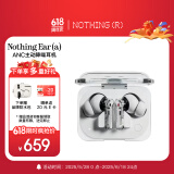 NOTHING Ear (a)  运动蓝牙耳机真无线主动降噪HIFI 苹果安卓通用IP54防水长续航 白色