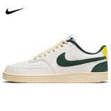 耐克NIKE男子板鞋经典COURT VISION运动鞋FD0320-133帆白绿42.5