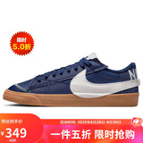 耐克NIKE男板鞋缓震透BLAZER LOW运动鞋DR9865-400深藏青44