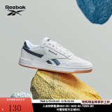 Reebok锐步官方夏男女TECHQUE T经典舒适复古运动休闲小白鞋板鞋 CN3196-藏青色 37.5