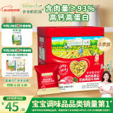 爷爷的农场高蛋白牛肉酥50g芝麻海苔肉松儿童拌饭料零食辅食 小袋装