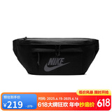 耐克NIKE单肩包男女腰包TECH HIP PACK休闲包BA5751-010 黑
