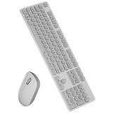 【9成新】小米（MI）无线键鼠套装 3 素白灰 轻薄便携 全尺寸104键盘鼠标 2.4G无线传输 电脑笔记本办公 键鼠套装 