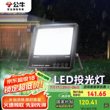 公牛（BULL）LED投光灯庭院灯工地灯园林照明露营灯 IP65防水100W-6500K白光