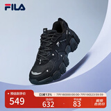 FILA斐乐猫爪鞋女鞋老爹鞋休闲鞋女休闲复古厚底运动鞋 猫爪鞋III代-黑 36
