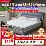 顾家家居 软硬两用床垫2cm乳胶独立袋弹簧席梦思1.5米M1016 【京仓闪发】