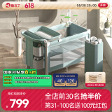 酷豆丁婴儿床可折叠便携式拼接大床移动多功能宝宝床 P999N春日青旗舰款
