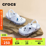 crocs卡骆驰贝雅卡骆班|205089 白/深蓝-126 39(240mm) 