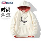 GENIOLAMODE卫衣男韩版潮牌连帽宽松休闲百搭假两件春秋上衣