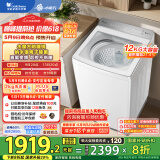 小天鹅（LittleSwan）波轮洗衣机全自动 12公斤 小乌梅2.0轻奢版【TB12VE20DW】水魔方防缠绕 家电国家补贴20%