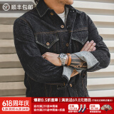 马登工装 复古TYPE III经典原色牛仔夹克机车修身外套男潮 牛仔蓝 S