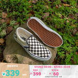 VANS范斯官方 经典款Slip-On黑白棋盘格经典一脚蹬鞋帆布鞋低帮 黑白棋盘格 38