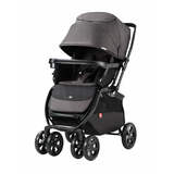 好孩子（gb） 婴儿推车 轻便 高景观可坐可躺婴儿车 双向儿童宝宝推车 高景观双向推行  铂雾灰