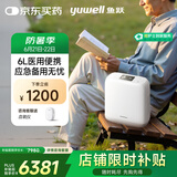 鱼跃(yuwell)医用便携制氧机户外吸氧旅游高原车载制氧机充电Spirit-6