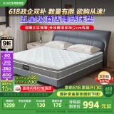 顾家家居 软硬两用床垫2cm乳胶独立袋弹簧席梦思1.5米M1016 【京仓闪发】