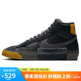 耐克NIKE运动板鞋高帮男经典BLAZER MID运动鞋FB8891-001黑42