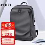 POLO商务双肩包男士旅行背包书包16/17.3英寸电脑包生日礼物送男友