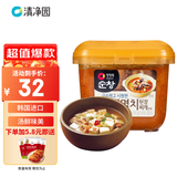 清净园韩国进口 蛤蜊银鱼生大酱450g 贝类&鳀鱼 韩式大酱汤豆腐汤调味酱