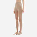 蕉内热皮5系女士袜子保暖光腿神器连裤袜自然隐形丝袜防勾丝秋冬季1双 【轻暖|连脚款】裸肤 （替换装） 1条 均码 S-M