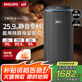 飞利浦（PHILIPS）【国家补贴】空气净化器除甲醛除菌过敏源去烟异味清新家用净化机新房专用AC4228/01