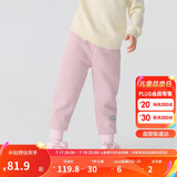巴拉巴拉儿童长裤男女童加绒裤子2024秋冬束脚休闲裤亲子百搭208424108227