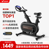 麦瑞克（MERACH）动感单车自发电家用智能调阻运动健身器材室内静音自行车 绝影ONE 10KG飞轮组-气囊坐垫-黑色木纹