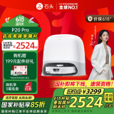石头（roborock）扫地机器人扫拖一体 P20 Pro 扫拖洗烘一体机 自动集尘热水洗拖布烘干补水擦地拖地 A1340RR