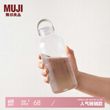 无印良品（MUJI）共聚酯 运动水杯  透明 1100mL