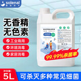 Solenal 复合季铵盐消毒液5L杀菌消毒水家庭杀菌消毒剂室内环境衣物消毒