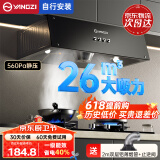 扬子抽油烟机家用大吸力吸排油烟机小尺寸老式中式油烟机抽烟机家用脱排油烟机顶吸吸油烟一级能效烟机 【基础款不包安装】26吸力+锥网滤网+一级能效